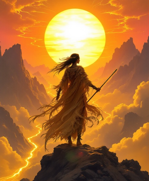 Carta — Amaterasu, Primer Sol